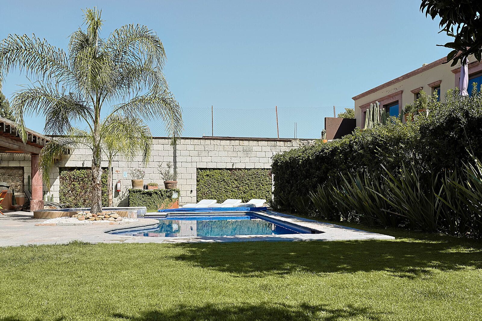 Casa, 2 habitaciones, para no fumadores, patio | Alberca