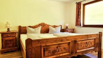 Chambre Double, balcon, vue montagne