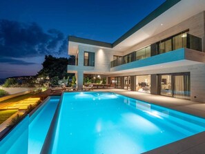 Villa | Pool | Indoor pool, outdoor pool - Sanctuary With Private Pier & Annex (Seget)