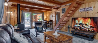 Wood-burning Fireplace | Spacious Outdoor Deck with Grill | Minutes to Heavenly, Casinos, Beaches