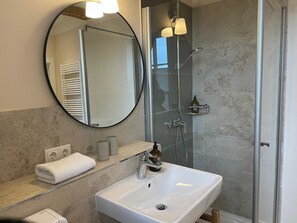 Hair dryer, towels - Vacation home Kreuzkate near Grömitz - Baltic Sea & fireplace (Manhagen)