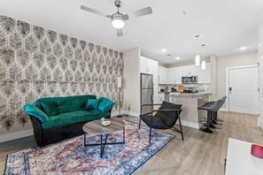 Appartamento, patio | Area soggiorno