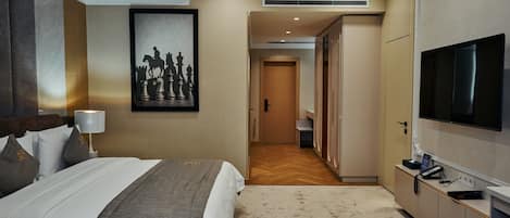 Luxury Suite, City View | In-room safe, desk, soundproofing, iron/ironing board (on request)