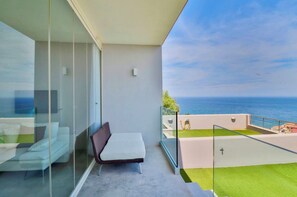 Terrace/patio - Luxury apartment with sea and village view (Castelsardo)