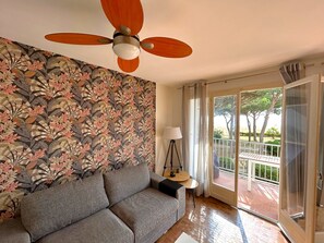 TV - Apartment sea view - 5 guests (Argelès-sur-Mer)