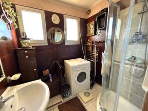 Bathroom - Apartment sea view - 6 guests (Argelès-sur-Mer)