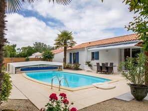Pool - House with private pool - 6 guests (Saint-Jean-de-Monts)
