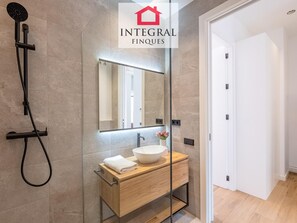 Hair dryer - Bright apartment with air conditioning - 2 guests (Palamós)