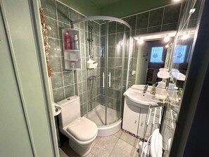 Bathroom - Apartment with AC near beach - 4 guests (Argelès-sur-Mer)