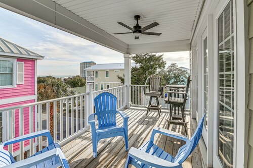 1 Block to Shore: Myrtle Beach Home w/ Pool Access