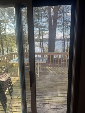 Interior - Family-friendly, rustic cabin overlooking the lake at Oak Grove Resort in Chetek (Chetek)