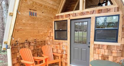 Glamping in Style at Kerr Lake — "Tranquility Cabin"