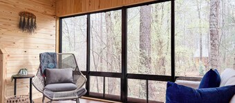 Glamping in Style at Kerr Lake — "Tranquility Cabin"