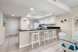 Private kitchen - Wake Up to Ocean Views - Beachfront Balcony Pool (South Padre Island)