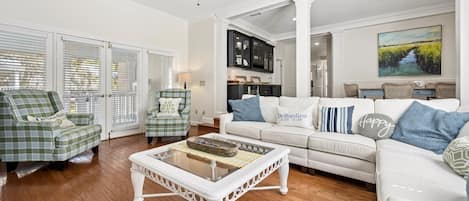 ヴィラ 3 ベッドルーム | リビング エリア