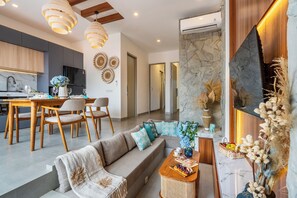 Luxury Villa, Pool View | Living area - Solari Aura Villa (Ungasan)
