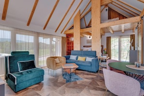 Chalet, Mountain View | Minibar, desk, iron/ironing board, free WiFi