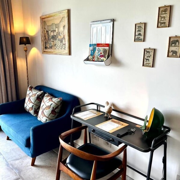 Chambre Double Panoramique, vue piscine | Intérieur