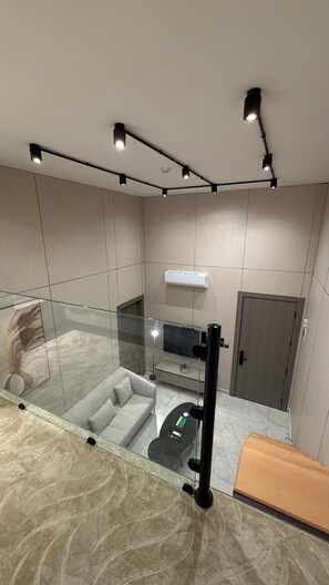 Apartamento, 2 quartos, acessível, para fumantes | Sala de estar