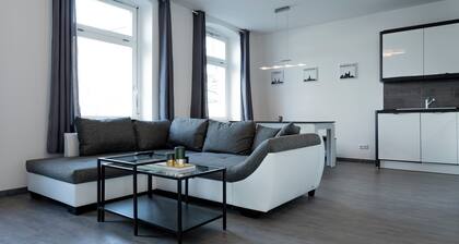 Zentrales Apartment in Chemnitz + Parkplatz – modern & top angebunden