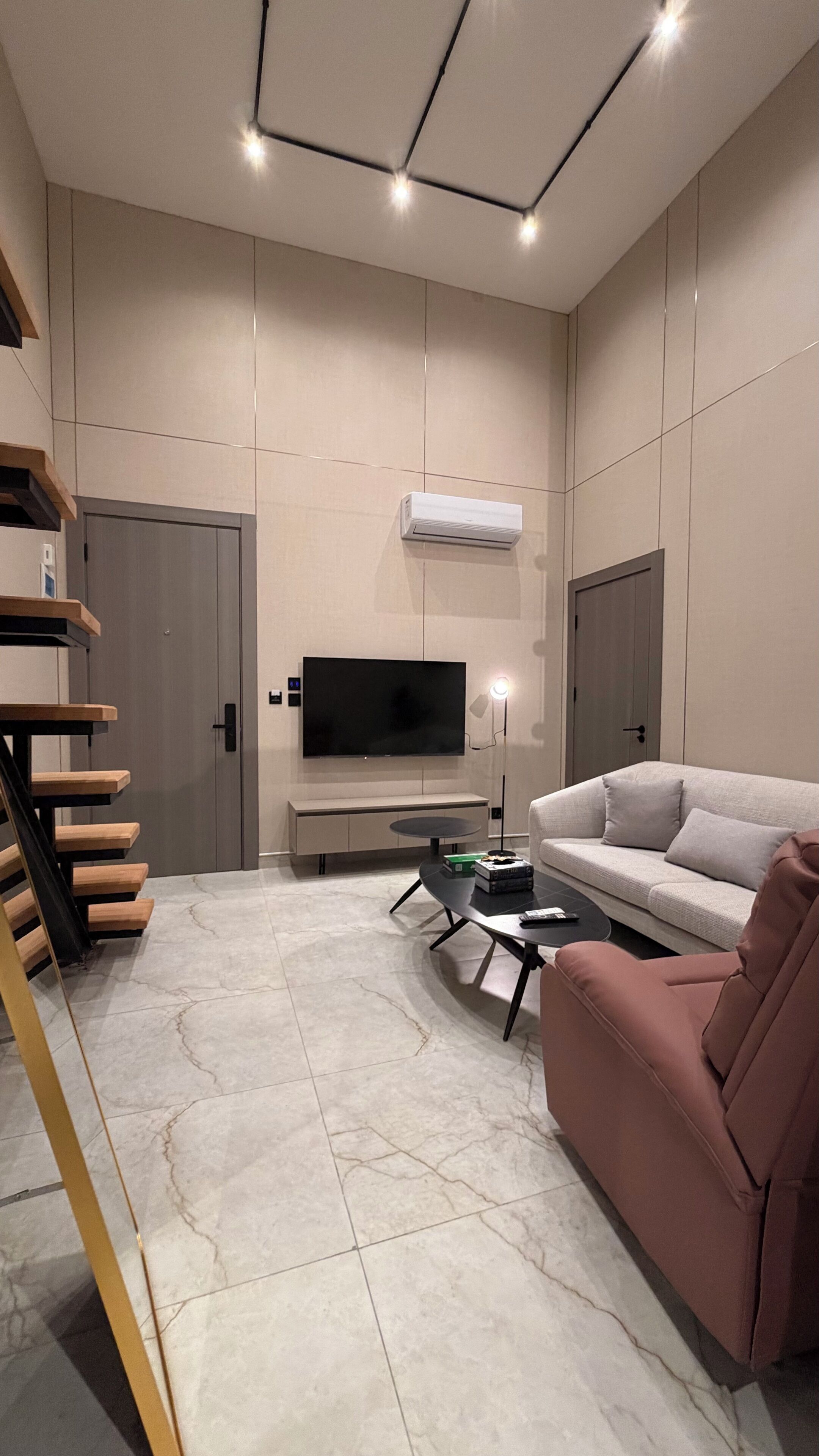 Departamento, 2 habitaciones, con acceso para personas discapacitadas, para fumadores | Sala de estar