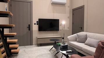 Departamento, 2 habitaciones, con acceso para personas discapacitadas, para fumadores | Sala de estar