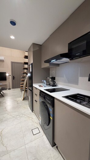 Apartamento, 2 quartos, acessível, para fumantes | Parte interna