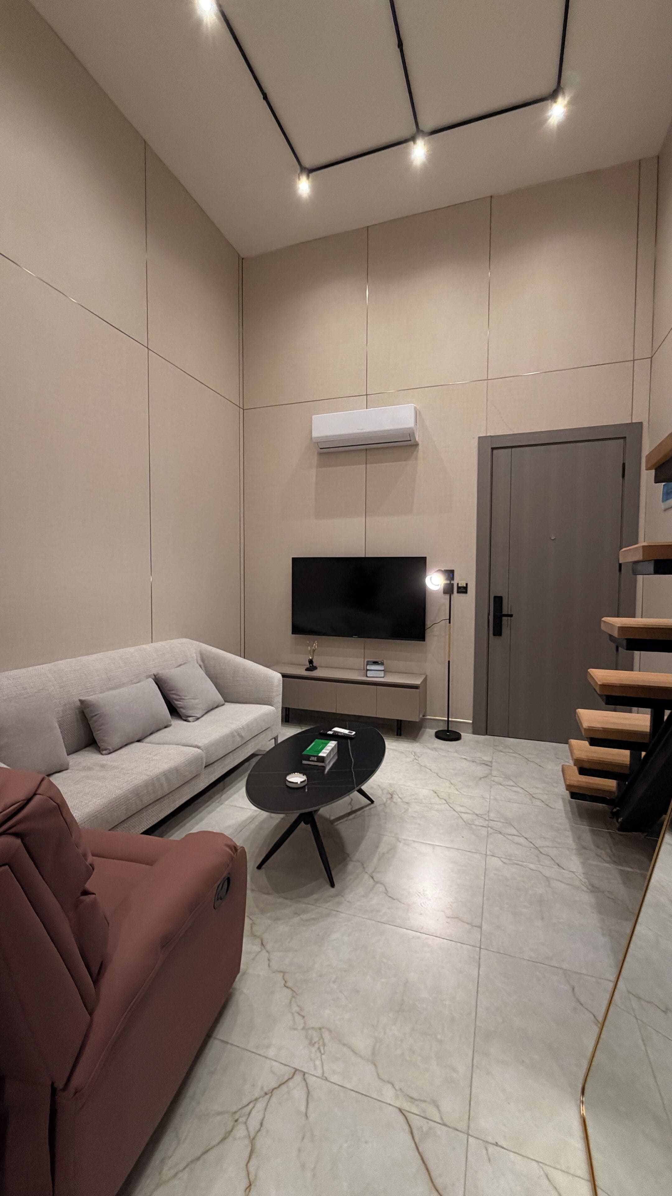 Apartamento, 2 quartos, acessível, para fumantes | Sala de estar