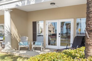 Terrace/patio - Beachside Ground‑Floor Getaway with Pool (Destin)