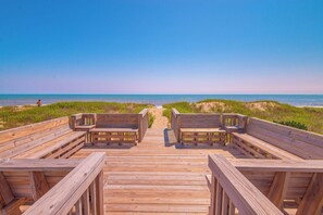 Property grounds - JL #727 | Eyes on the Horizon | Oceanfront | Ocean Views | Beach Views | Private (Kill Devil Hills)