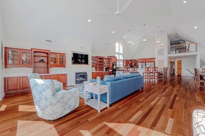 Smart TV, fireplace, video games, DVD player - JL #727 | Eyes on the Horizon | Oceanfront | Ocean Views | Beach Views | Private (Kill Devil Hills)
