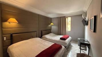 Økonomi-firemannsrom, byutsikt