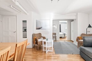 Living area - Garden apartment in Prime Location Kungsholmen (Stockholm)