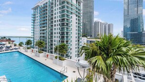 Pool - Plush Brickell 1BR | Free Parking | Resort Pool (Brickell)
