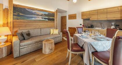 Apt "Homewood": rustic design with park and biolago
