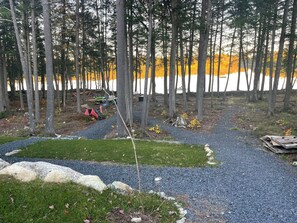 Property grounds - Lake paradise- Cozy 2-bedroom cabin walkout to the lake. (Embden)