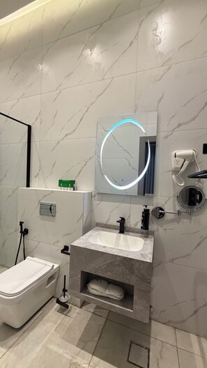 Departamento, 2 habitaciones, con acceso para personas discapacitadas, para fumadores | Baño