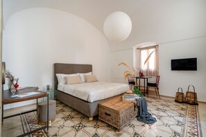 1 bedroom, iron/ironing board, Internet, bed sheets - Dimora Sardaro - Suite Relax by BarbarHouse (Monopoli)