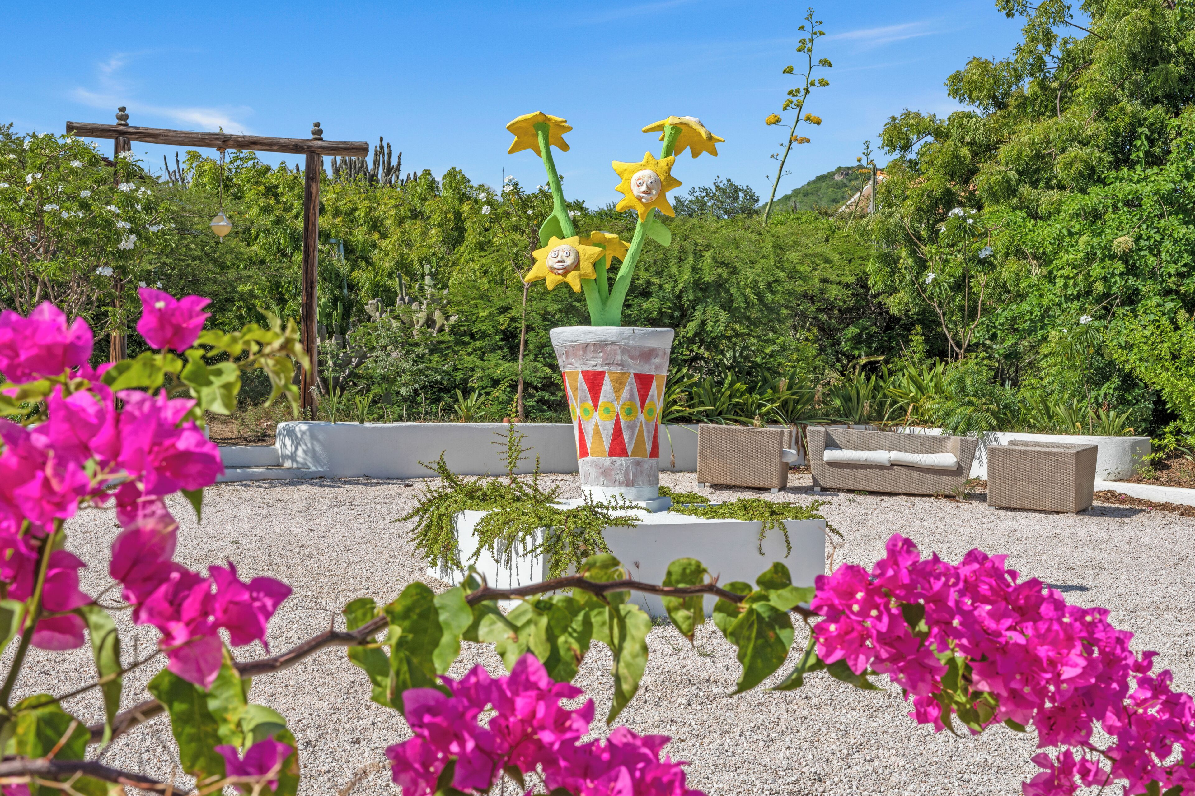 Façade de l’hébergement