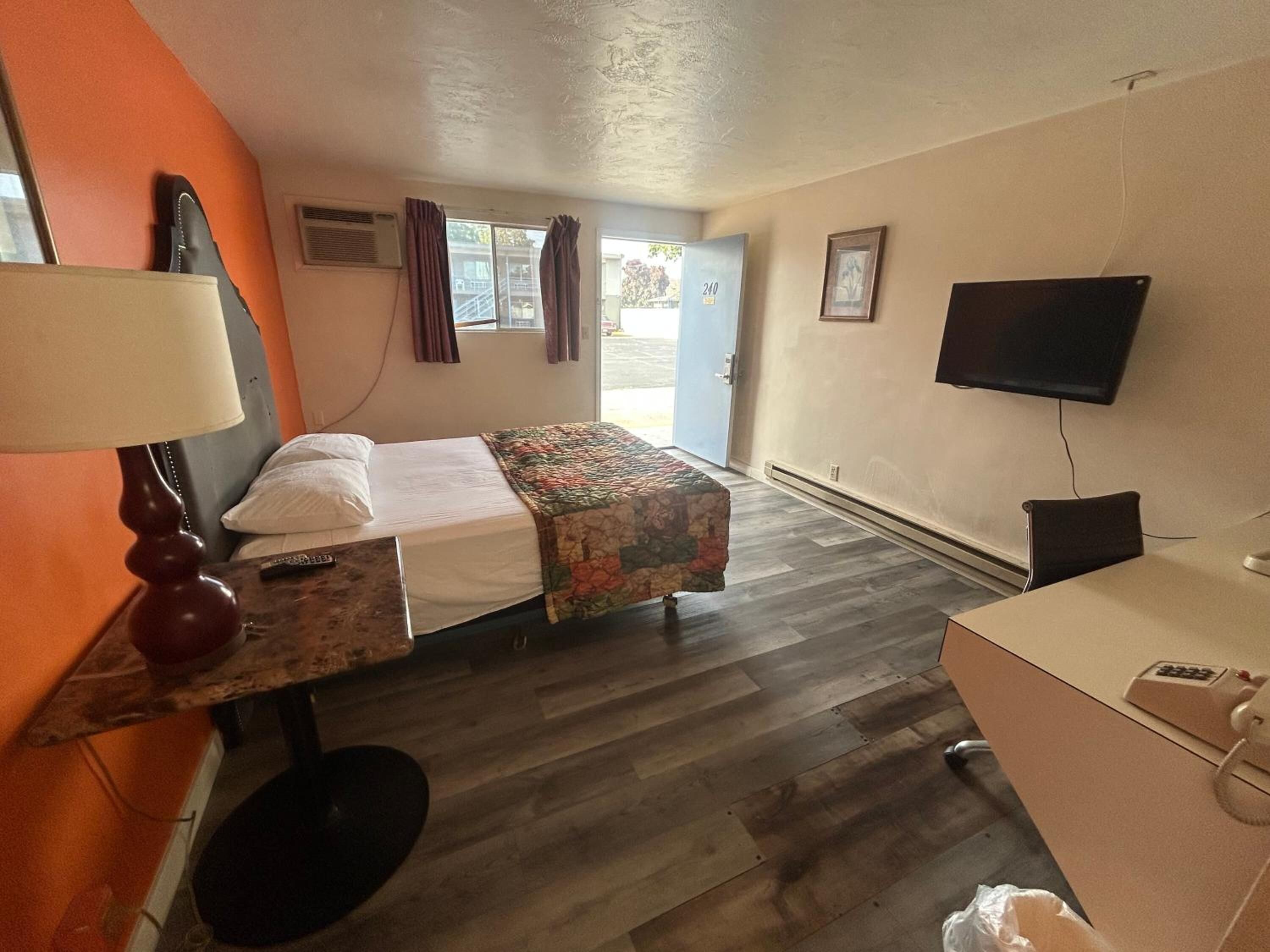 Bedroom. Interior and views may vary based on location and availability