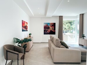 Villa, City View, Poolside | Living area - Villa One (St. Julian's)
