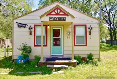 Entire Little House with Vintage Airplane Theme
