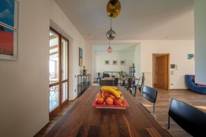 Dining - Casale Ziarelli - Large apartment with pool and view of Assisi (Umbria)