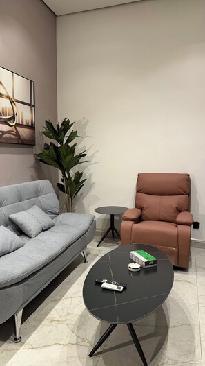 Apartment, 1 Bedroom, Accessible, Smoking | Living room - 106 Tara-jre Jabal Al Lweibdeh With Stunning View (Amman)