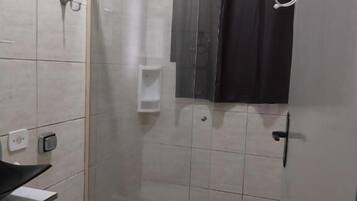Classic Double Room | Bathroom | Shower, soap, toilet paper
