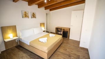Una cassaforte in camera, tende oscuranti, Wi-Fi gratuito
