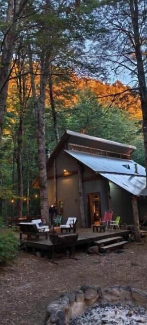 Overnatningsstedets område