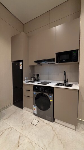 Departamento, 1 habitación, con acceso para personas discapacitadas, para fumadores | Cocina privada