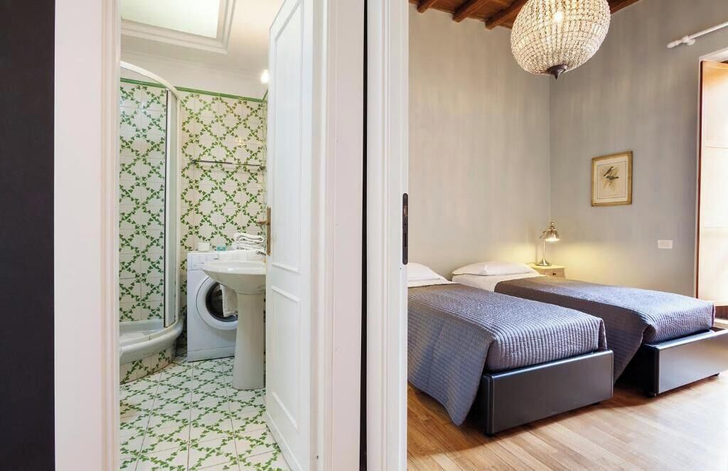 Deluxe appartement, balkon, uitzicht op stad | Badkamer