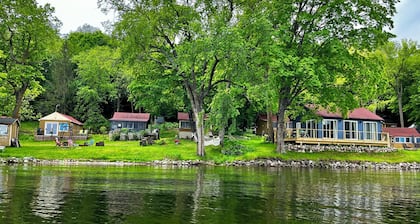 Spring-Fed Cabin w/ Waterfall & Lake Access, Kayaks & Fishing - Cabin 6